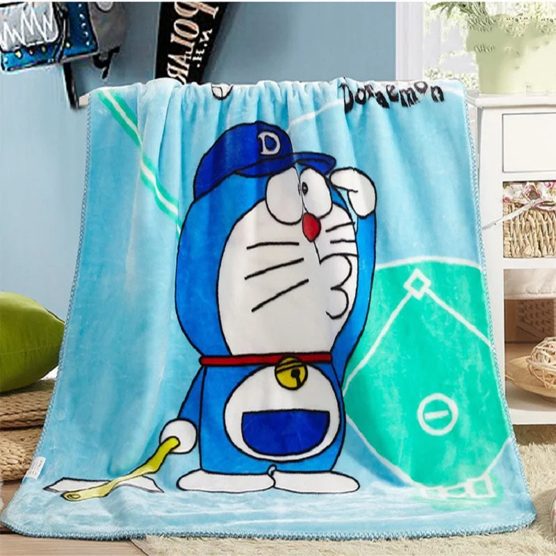 Amine Hello KT Doraemon одеяло Kawaii Мультфильм Одеяло для взрослых/детей флис бросить на