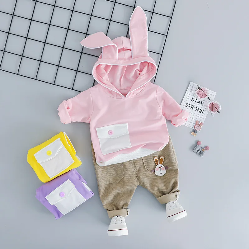GEMTOT/Детский костюм коллекция 2019 года весенне осенний Новый хлопковый рубашка с