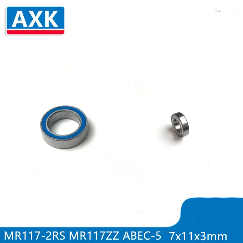 MR117ZZ подшипник ABEC-1 7X11X3 мм миниатюрный MR117 zz шариковые подшипники MR117-2Z MR117-2RS L-1170 677ZZ