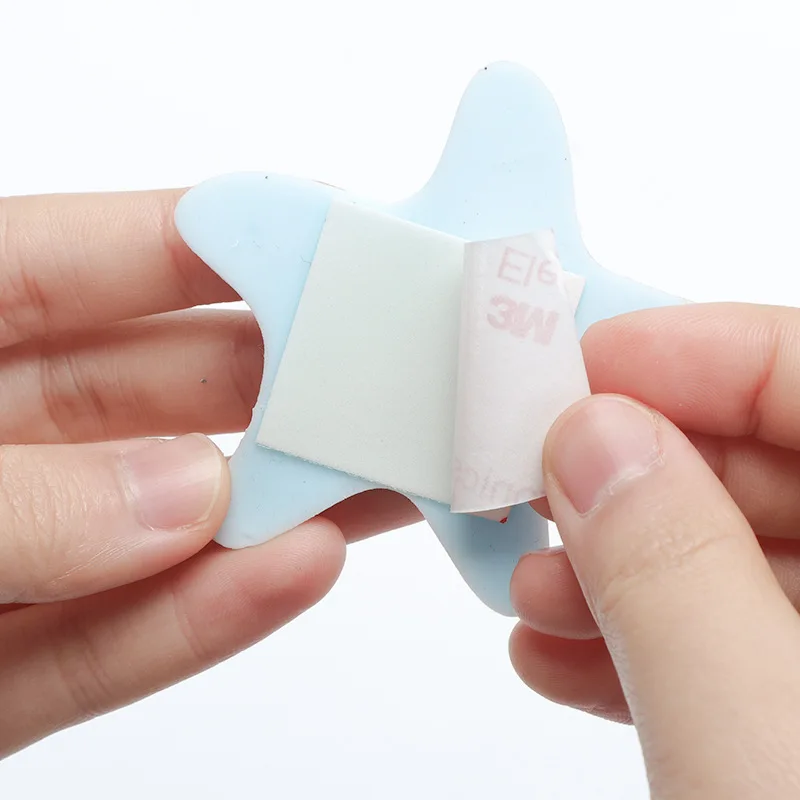 4 шт. силиконовых кейсов ограничитель открывания двери анти столкновения