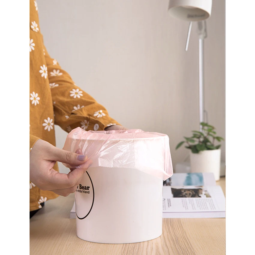 30 шт/рулон маленькие Плотные мешки для мусора мусорное ведро кухни с миниатюрный