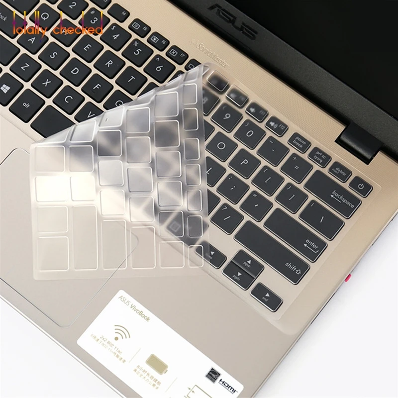 14 дюйм чехол для клавиатуры Защитная крышка для Asus X407UA X407UB X407MA X407 X405UQ 14 S4000V S4200 X405UA R421UQ PU404U S410UQ