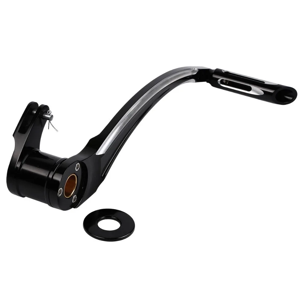 Черная педаль тормоза CNC для Harley Touring Electra Road Street Glide FLTR FLHX FLHR FLHTCUTG 2009-2013 Новинка |