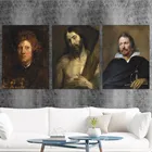 Домашний декор, печать на холсте, настенные картины, плакат, печать на холсте, картины в английском стиле, Энтони Ван Дик, 4 портрета