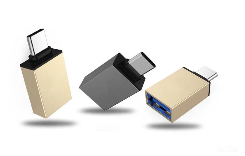 Antirr USB 3 1 Тип C папа к 0 Женский OTG конвертер питания зарядное устройство адаптер