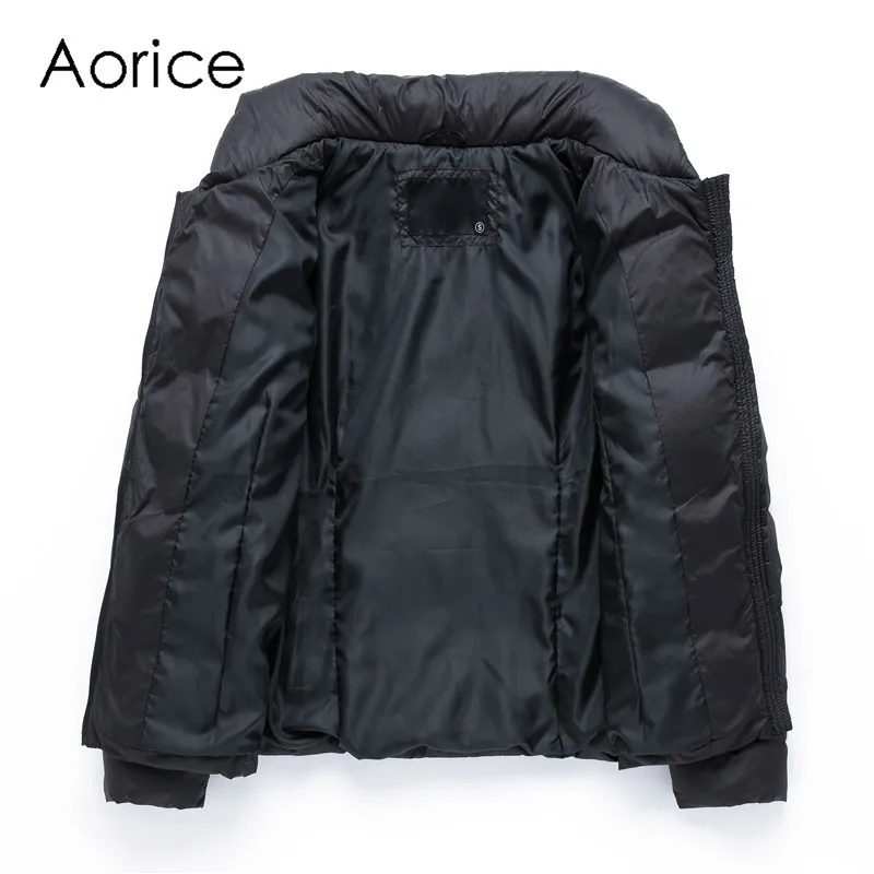 Aorice QY904 зимняя куртка женская короткая модная повседневная хлопковая парка Женское пальто Зимняя теплая однотонная Свободная верхняя одежда больших размеров