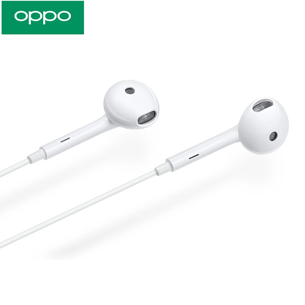 Оригинальные OPPO MH135 R15 профессиональные наушники с микрофоном проводные