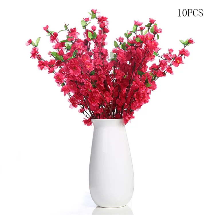 picture color Luyue Flor de flores цветы искусственный персиковый цветок для украшения дома свадебные украшения цветы - Цвет: picture color