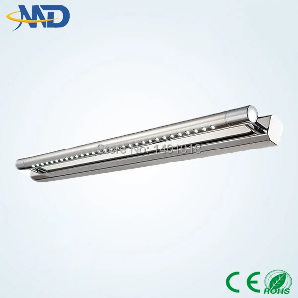 13w Stainless Steel led mirror lamp 450lm 85-265v wall front lighting indoor bathroom&ampmakeup free shipping warm&ampwhite | Лампы и