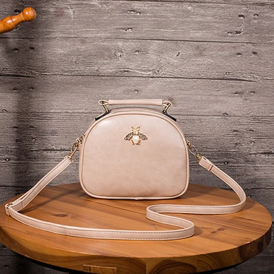 beige YBYT бренд Новые мини-сумки для женщин винтажные повседневные сумки через плечо женские роскошные сумки женские кожаные сумки через плечо - Цвет: beige