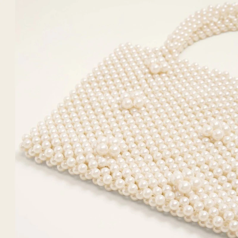 Новая жемчужная сумка на плечо Ins дизайн шар ручной работы маленькая сумочка