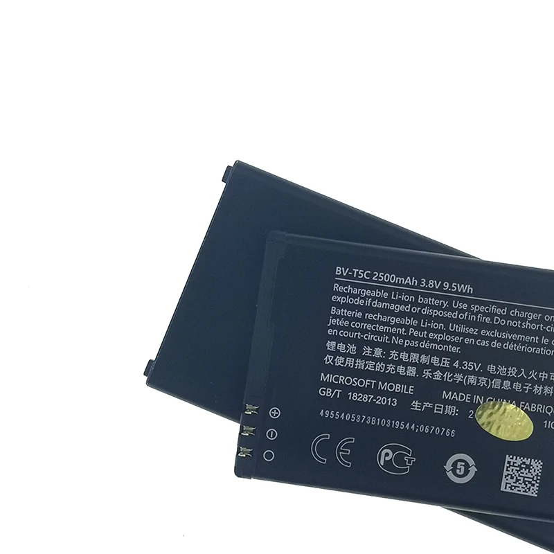 Аккумулятор 2500 мАч для Nokia Lumia 640 RM 1113 1073 Dual 1077 мобильный телефон в наличии новейшая