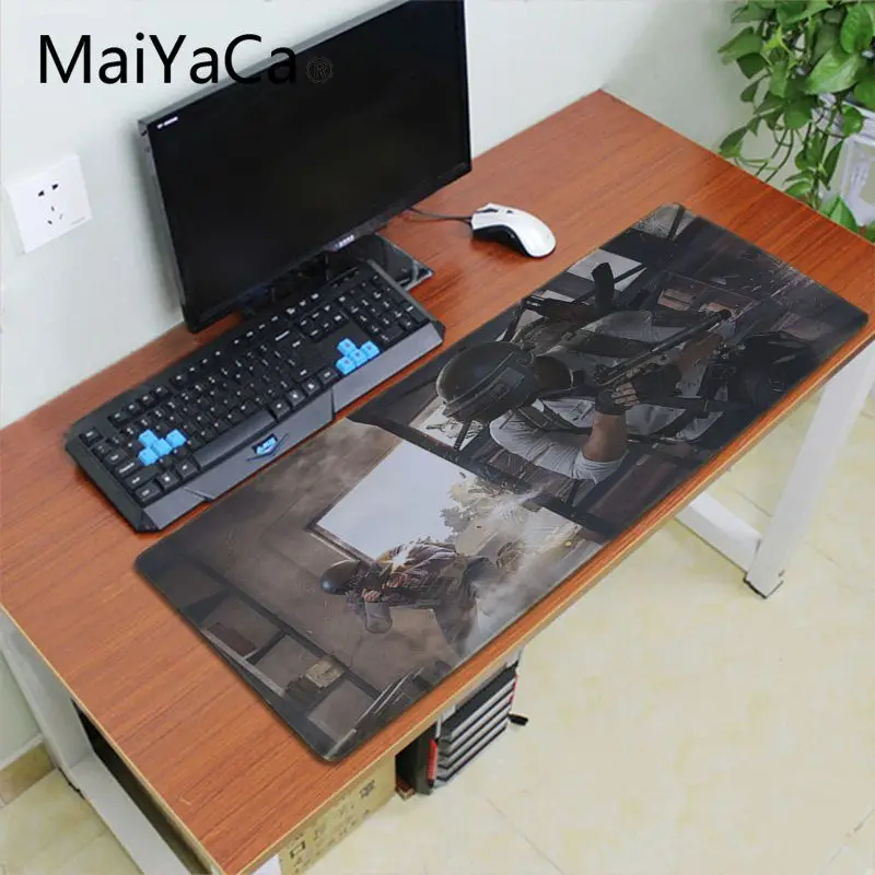 Игровой коврик Maiyaca PUBG Playerunknown's Battlegrounds, игровой коврик для мыши, игровой коврик для ноутбука, ПК, большой коврик для мыши, геймерский коврик для мыши