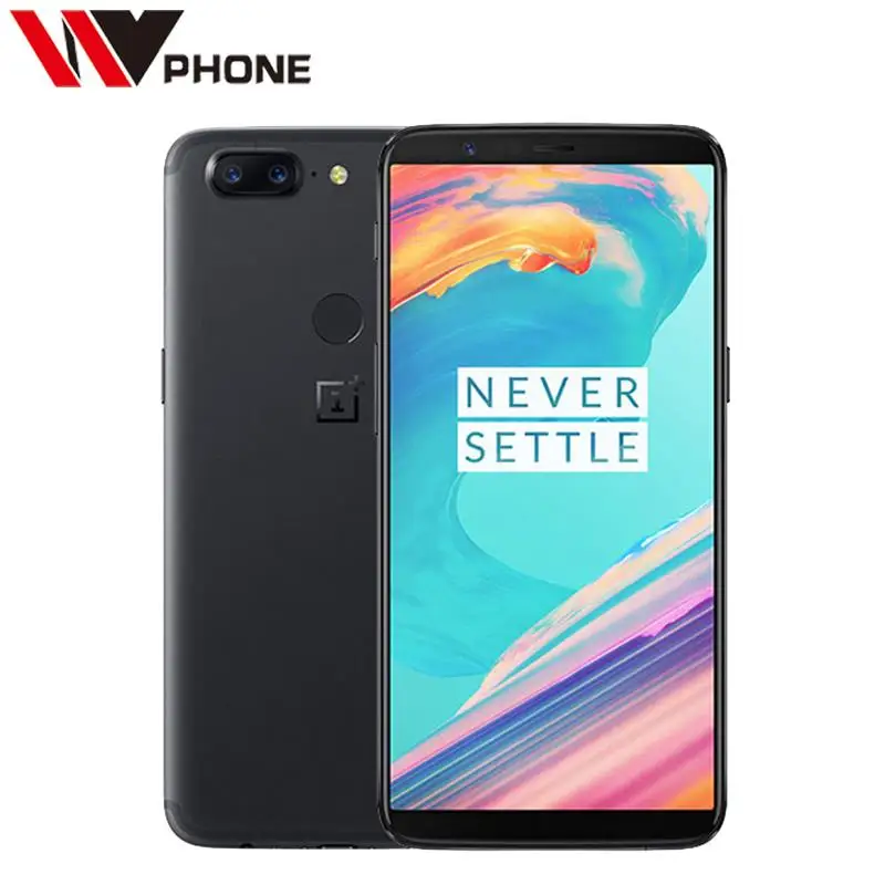 Оригинальный мобильный телефон Oneplus 5 T 6 ГБ 64 LTE 4G Восьмиядерный процессор Snapdragon 835
