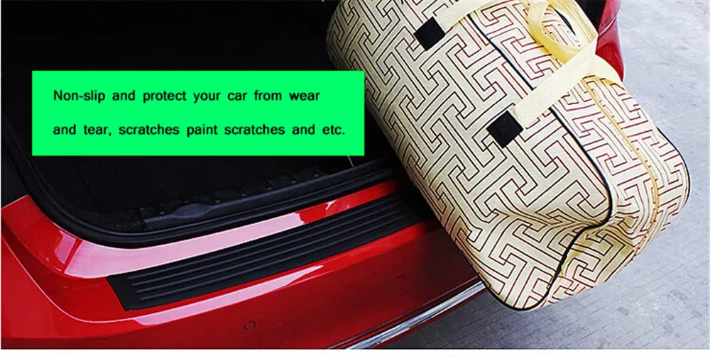 Car Rear Bumper Protector Sticker Case For Maserati GranTurismo Ghibli Levante Quattroporte GranCabrio Alfieri