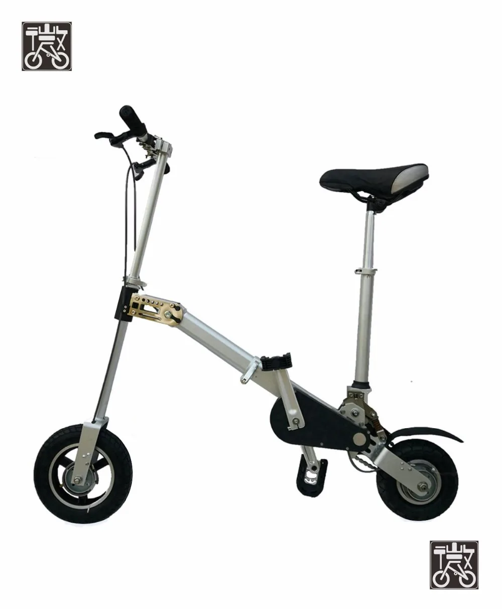 Складной горный велосипед WEI 10 дюймов рама двойные барабанные тормоза для детей и