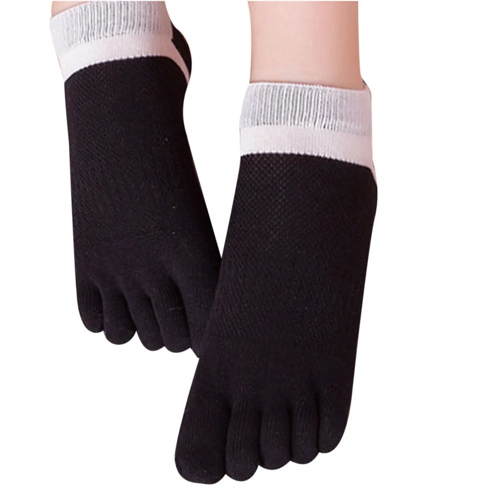 JAYCOSIN/короткие носки для женщин и девочек хлопковые с пятью носками Чистый