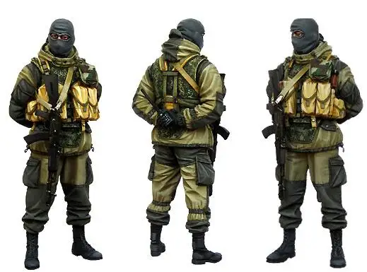 1/35 смоляная фигурка русского солдата 1 шт. модельные наборы