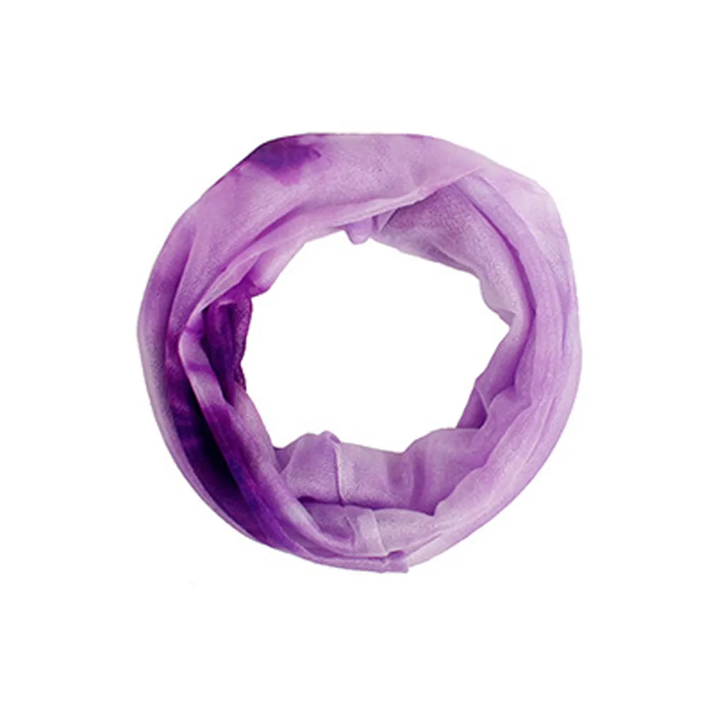 Шарфы Красочные шифон Для женщин шарфы дамы Девушки Теплый 24 см Осень Зима