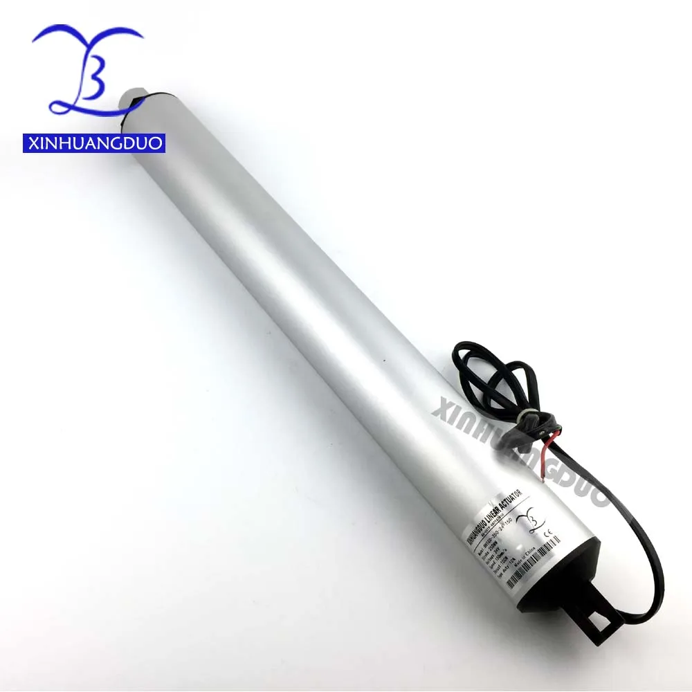

300mm 12 inch stroke, 50~200N thrust , 45~230mm / s high speed 12 or 24 VDC electric mini linear actuator