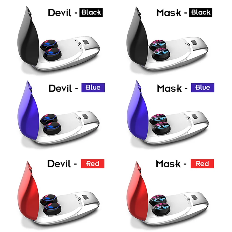 E8 наушники-вкладыши TWS мини-наушники Bluetooth 5 0 гарнитура 6D стерео Шум