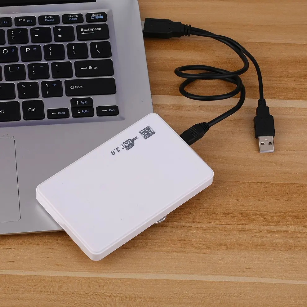2 шт. USB 0 HDD жесткий диск 5 дюймов SATA коробка внешний корпус мобильного диска чехлы