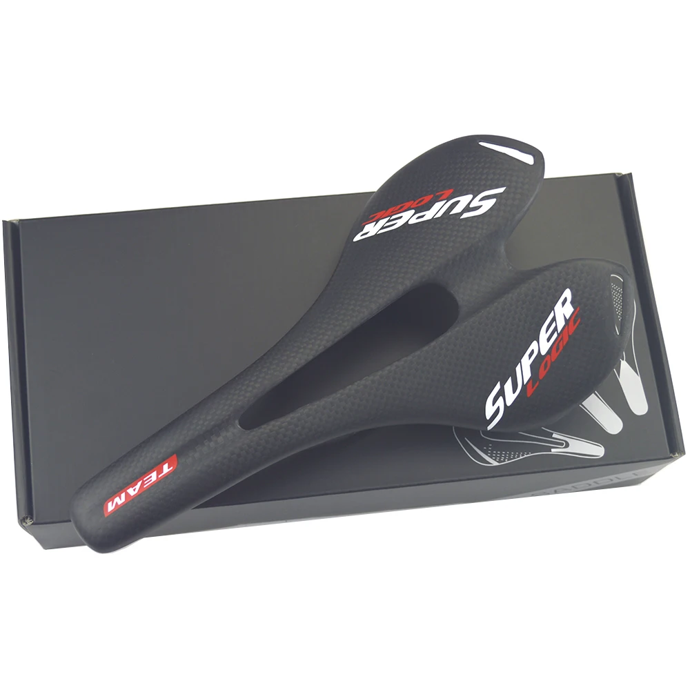 

cycling road mountain bike bicycle saddle Bike Seat carbon saddle mtb front seat 27x14cm 3k matte/glossy bicycle parts with box