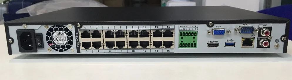 4 К NVR 16CH/32CH видеонаблюдения сети видео Регистраторы NVR5216-16P-4KS2 NVR5232-16P-4KS2 с 16CH PoE |