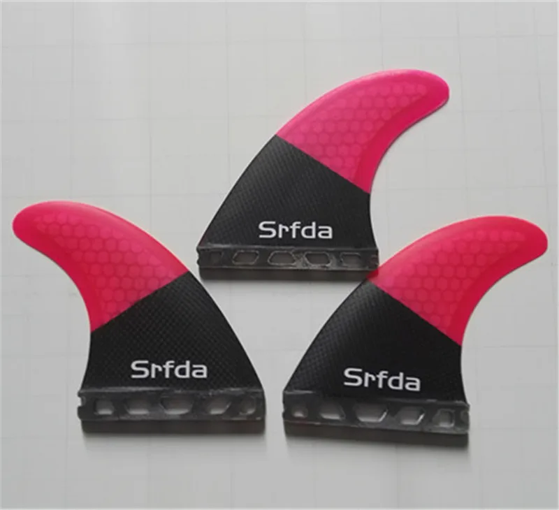Srfda Горячая SUP доска для серфинга с стекловолокном углеродный материал для серфинга плавники для будущих FCS FCS2 штекер G3 G5 G7 серфинга плавники