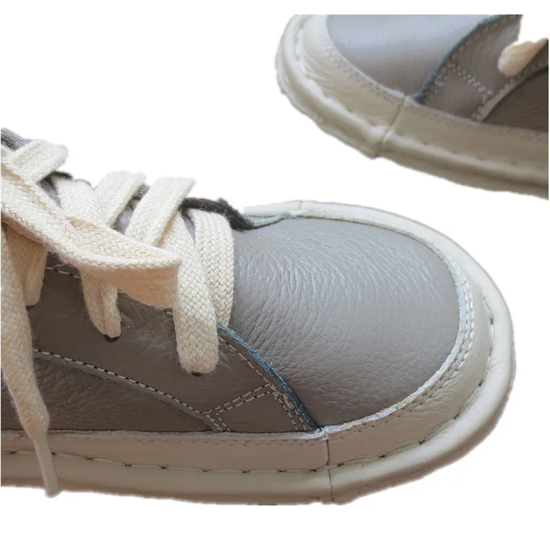 Новая обувь Careaymade из натуральной кожи туфли на плоской подошве ручной работы в