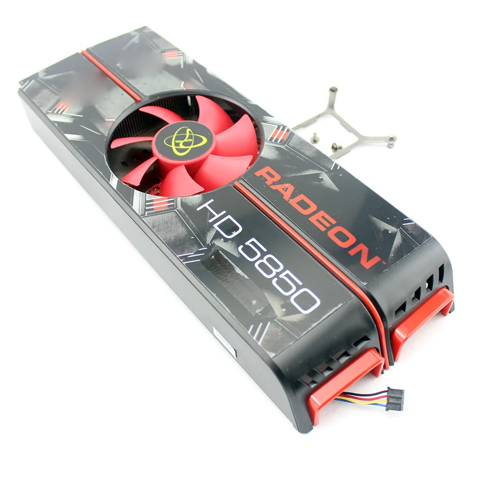 Новый вентилятор для XFX AMD HD5850 53*53 мм HD 5850 графическая карта радиатор охлаждающий