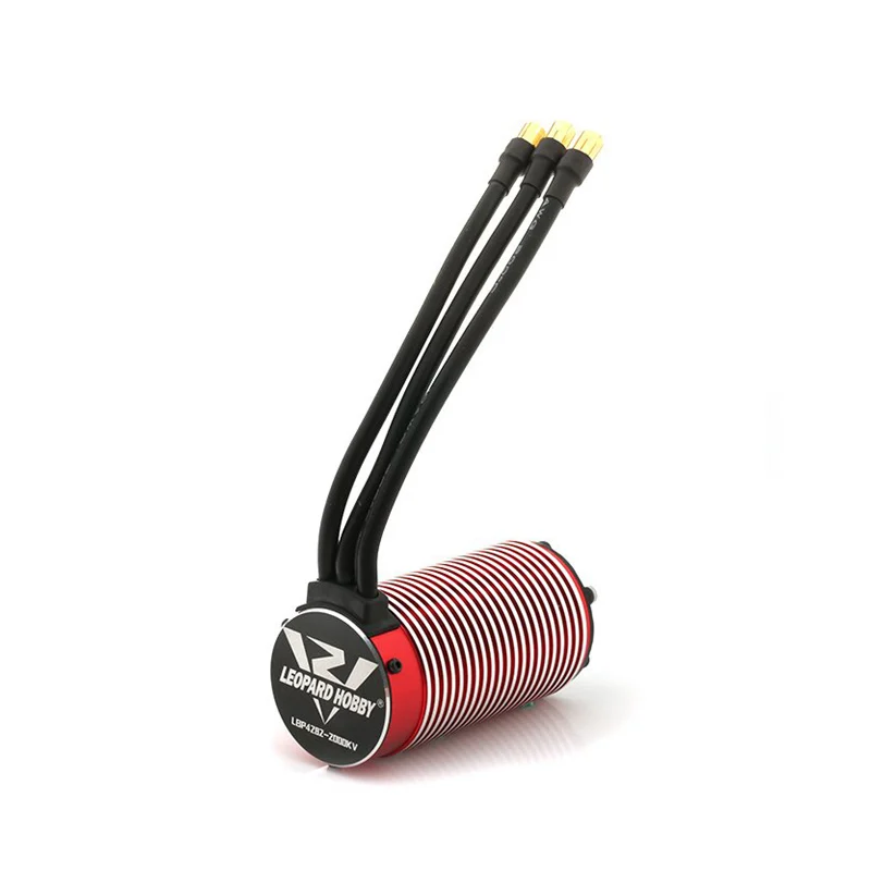 Леопардом хобби LBP4282 V2 бесщеточный inrunner 4282 Бессенсорное 2000KV 2200KV 1680KV 4-х полюсной двигатель для RC автомобиль