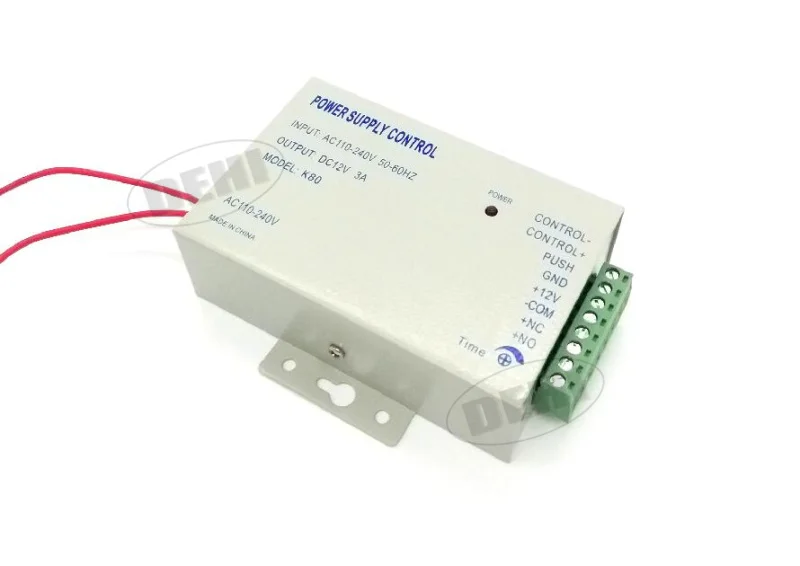 DC 12V 3A новая система контроля допуска к двери импульсный источник питания входное