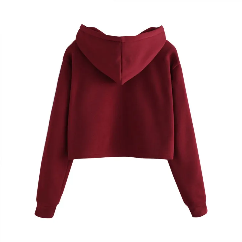 Женская толстовка в полоску с капюшоном Корейском стиле|Женские толстовки и