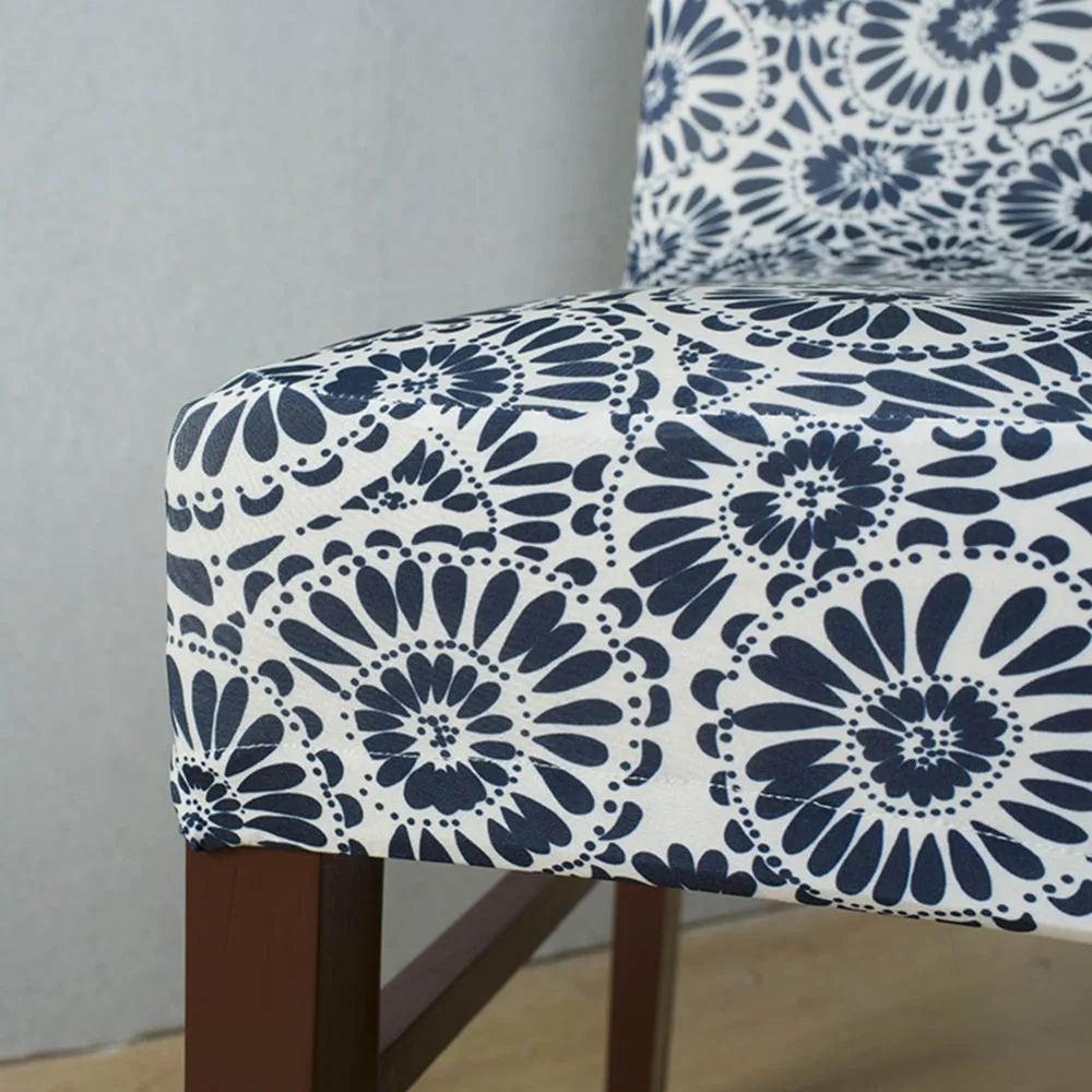 Meijuner Чехол для стула с винтажным принтом полиэстер растягивающийся эластичные