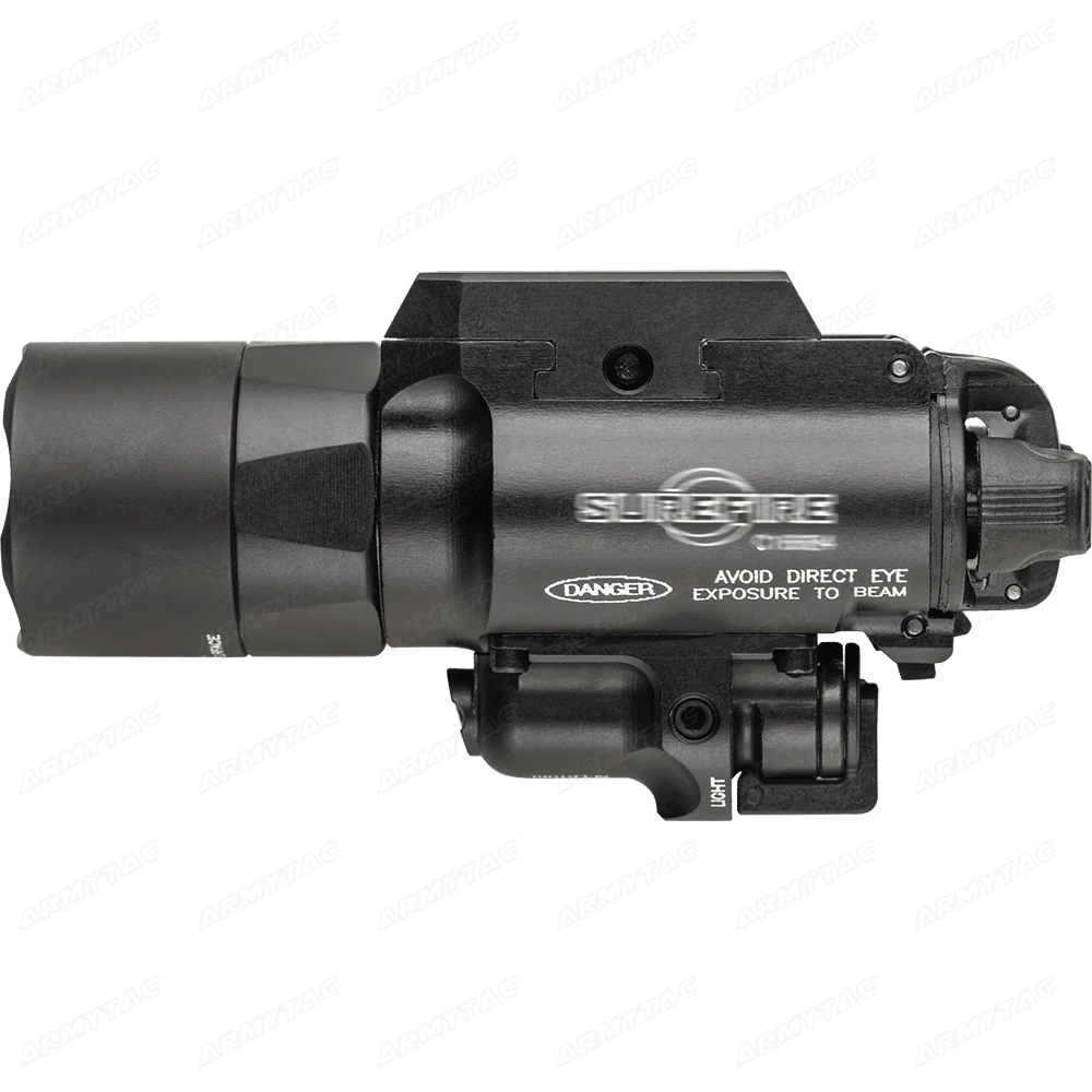 ArmyTac X400U-A-RD WeaponLight X400 ультра-красный лазер с высоким выходом светодиодный фонарик