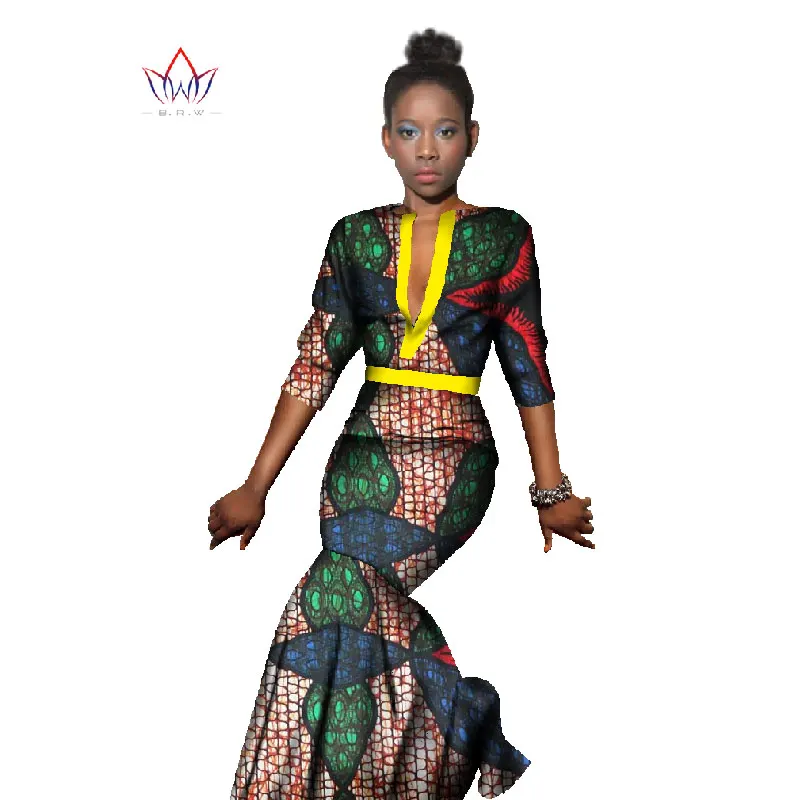 2017 осеннее платье комплект из 2 предметов для женщин длинная рубашка Дашики юбка