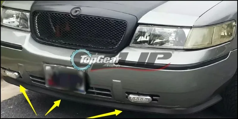 Бампер для губ дефлектор губ для Ford Flex передний спойлер юбка для Top gear Friends Тюнинг автомобиля/комплект кузова/полоса