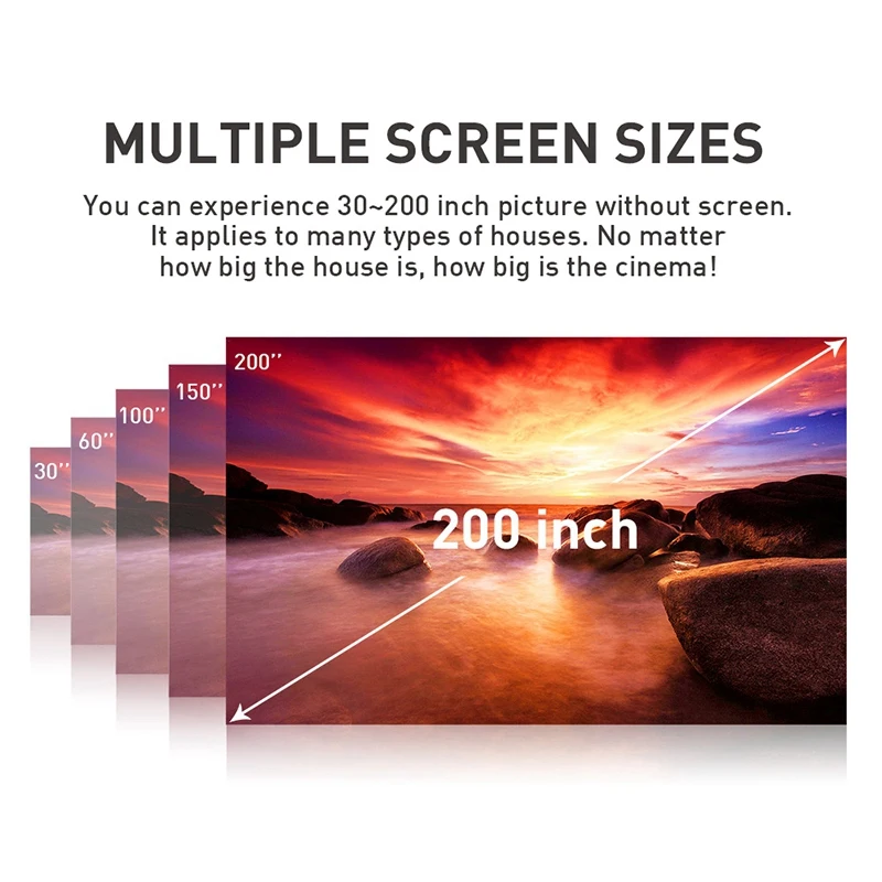 Android Беспроводной Bluetooth 2,4G/5G Wifi 4K Hdmi-In мини Dlp проектор поддержка Miracast Airplay мобильный проектор