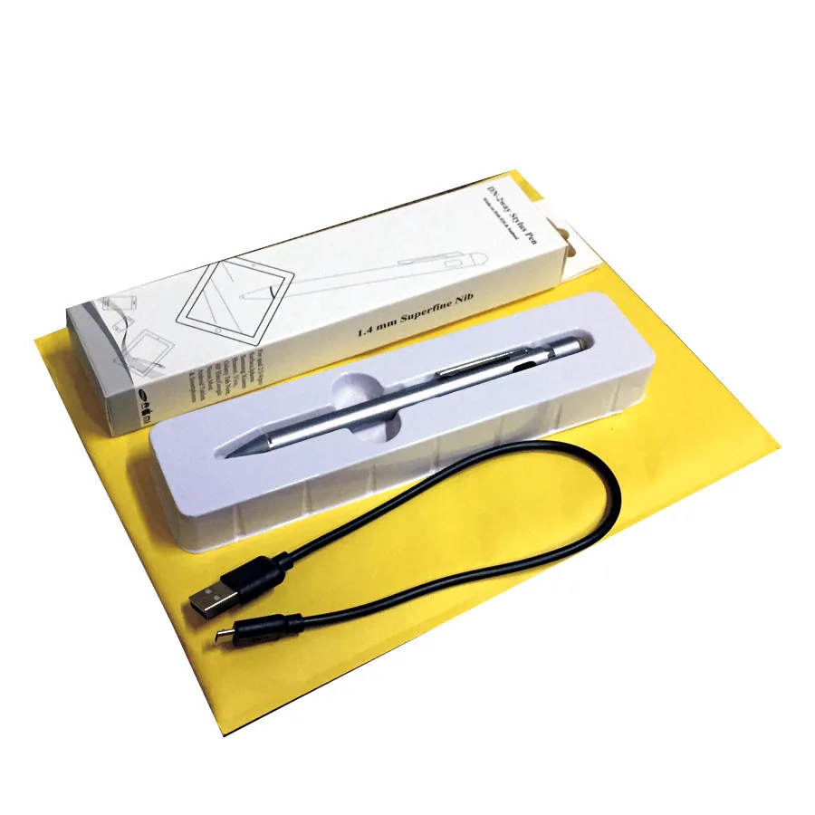 Стилус для планшета 1 4 мм (2 в 1) рисования IOS и Android stylus slim. планшетов не нужен bluetooth