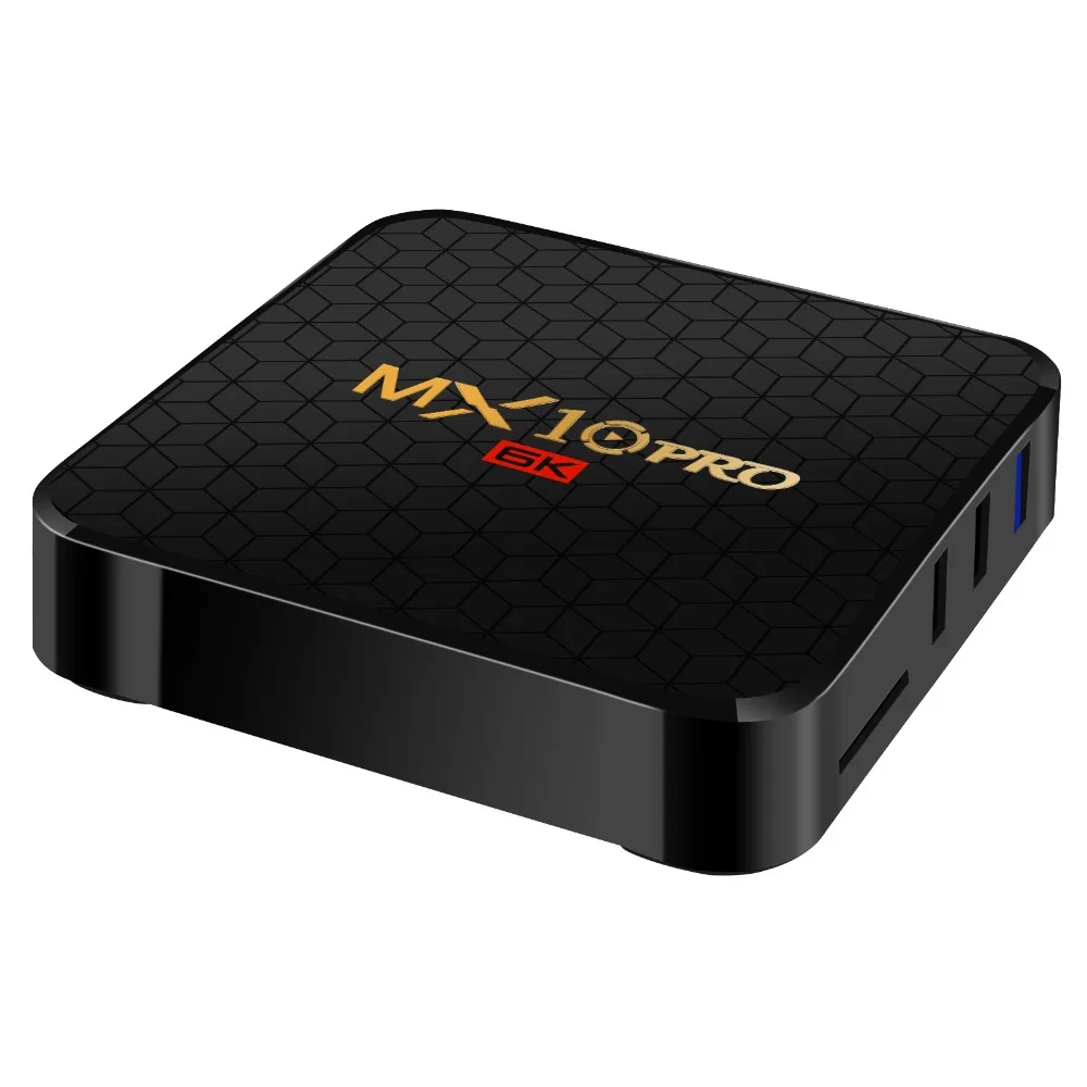 VHXSIN MX10 Pro 4 GB DDR3 32 GB 64 gb eMMC Android 9,0 ТВ BOX allwinner h6 4 ядра 6 K smart