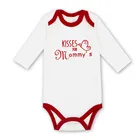 Боди для новорожденных, одежда для маленьких девочек, летняя милая детская одежда с длинным рукавом