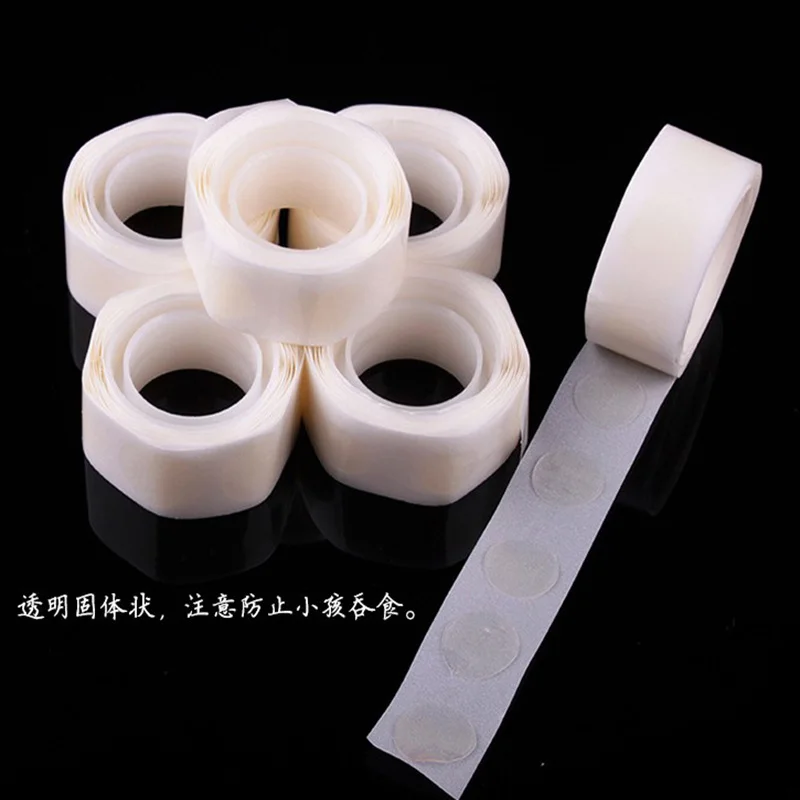 100 шт./рулон круглая супер липкая клейкая поверхность для воздушных шаров | Дом и