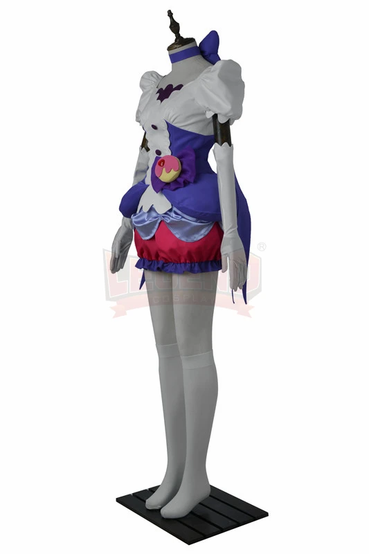 Косплей-костюм KiraKira Precure A La Mode Cure Macaron Kotozume Yukari костюм на Хэллоуин для девочки