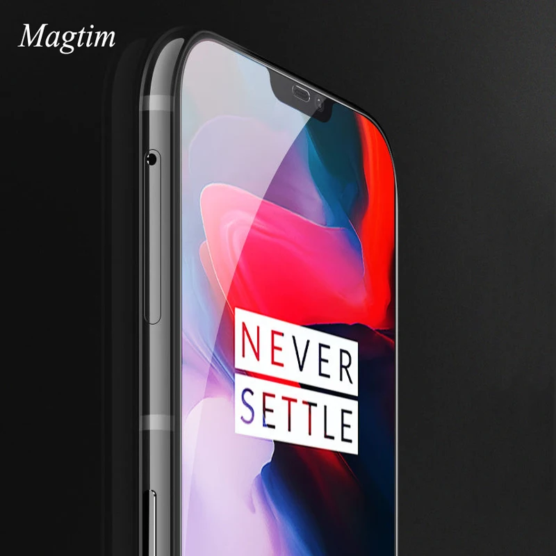 Полное покрытие закаленное стекло протектор экрана для Oneplus 5 5T 6 небьющееся