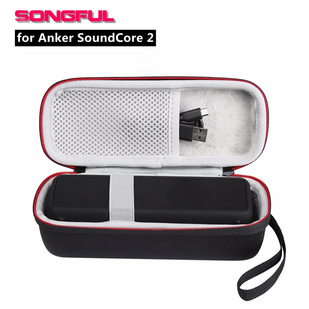 Жесткий Чехол для динамика Bluetooth EVA ANKER SoundCore 2 Sound Core 3 чехол хранения портативный