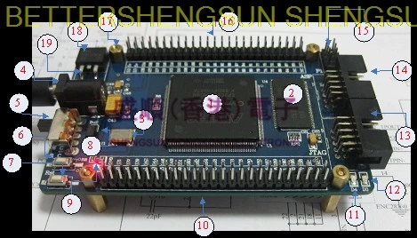 

EP2C8,EP2C8Q208C8N,NIOS II FPGA/CPLD Core board