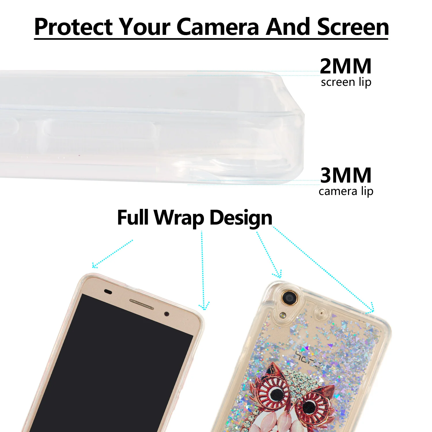 Блестящий чехол для Huawei Y6 II 2 силиконовый телефона Y6ii CAM L03 L21 L23 L23|Чехлы-накладки| |