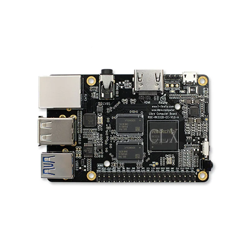 ROC RK3328 CC Поддержка Gigabit Ethernet USB 3 0 отображение 4k видео и Ubuntu (убу́нту операционная