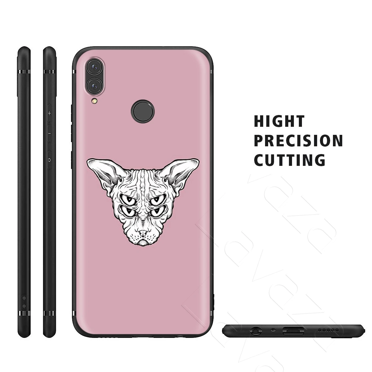 Lavaza Sphynx Sphinx Cat Case for Huawei Mate Y7 Y9 P8 P9 P10 P20 P30 P40 Max Lite Pro P Smart Mini |